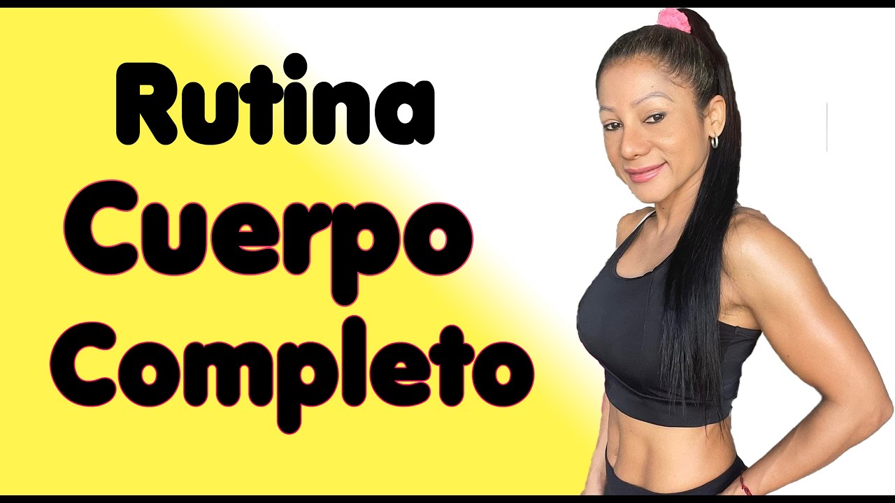 Trabaja todo tu cuerpo en casa con/sin peso | Rutina 1270 | Rutina cuerpo completo 60 minutos