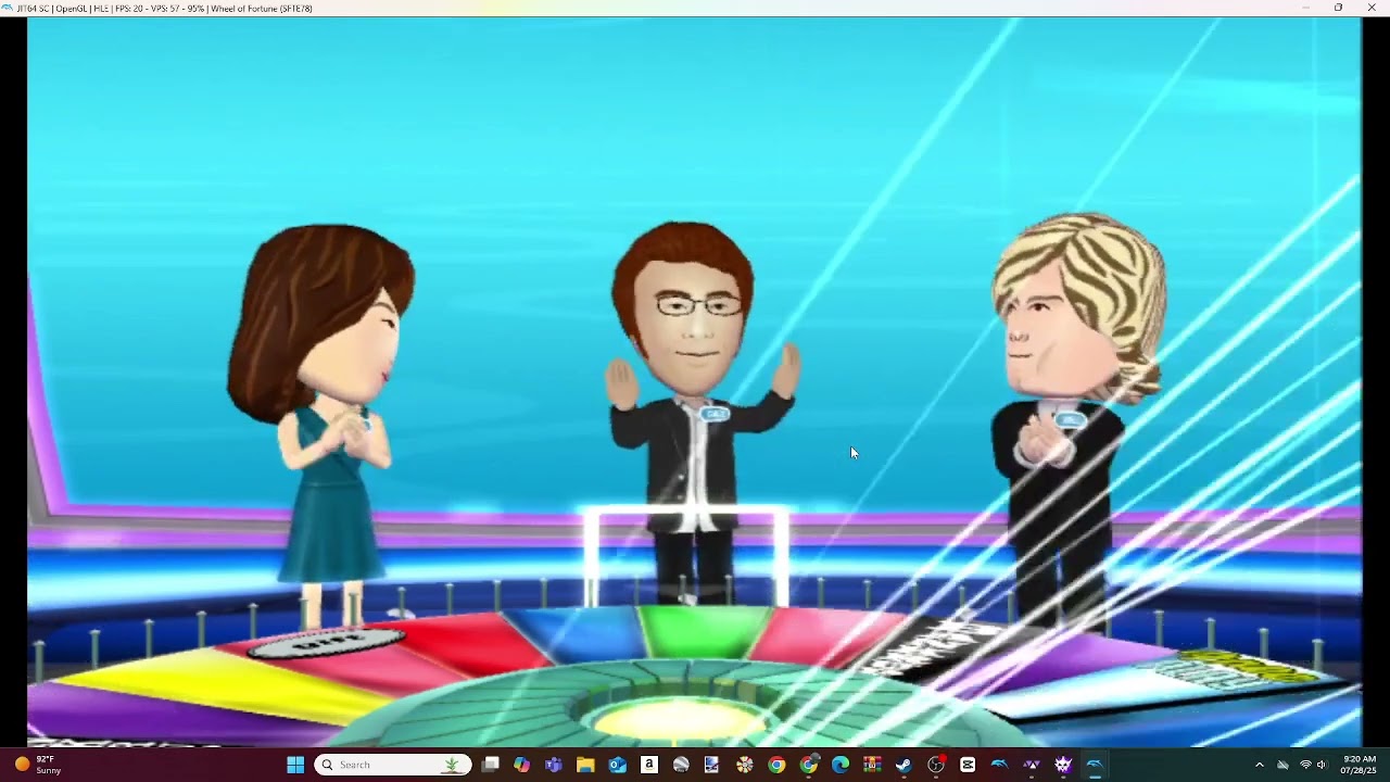 Wheel of fortune Wii but it's possessed