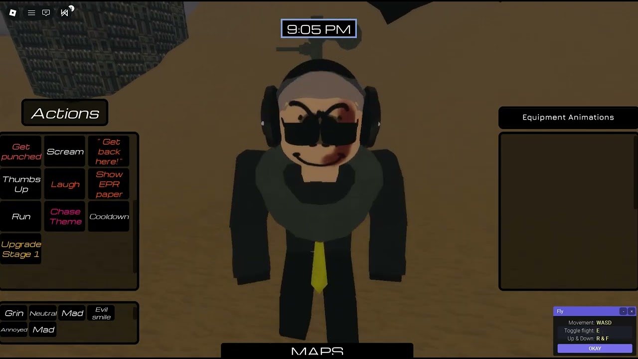 testing all the normole toilets and gman