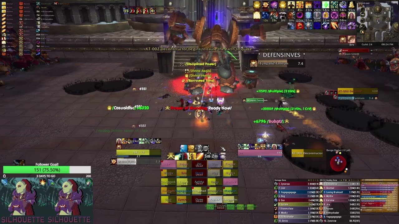 Ulduar XT25 Hard Mode Discipline Priest