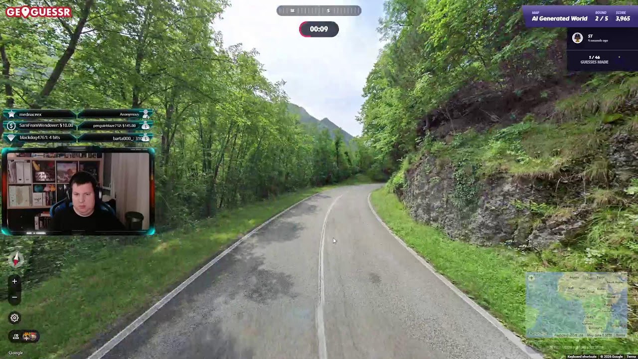GeoGuessr 1v1 a nézőkkel