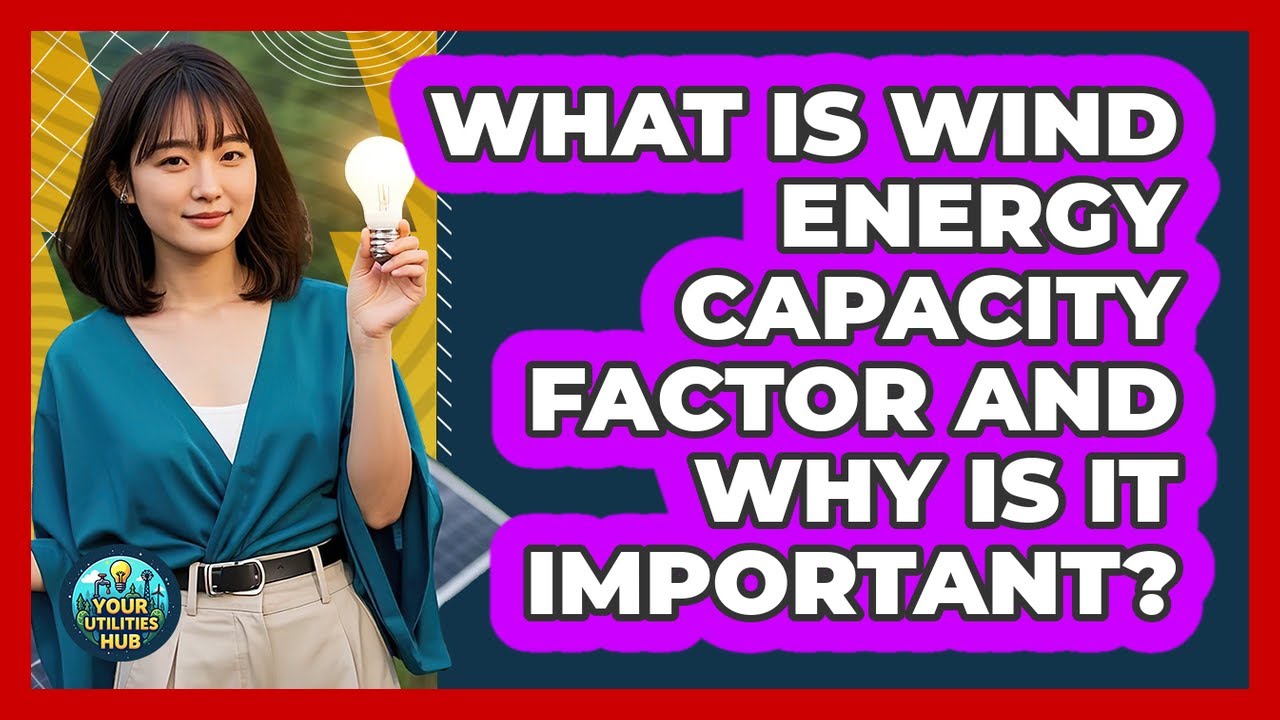 What Is Wind Energy Capacity Factor And Why Is It Important? - Your Utilities Hub