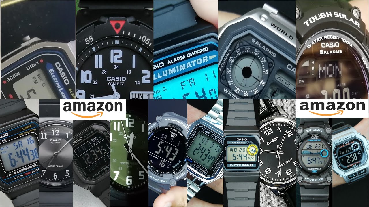 В видео 1, 2 и 3 ТОП хороших и экономичных часов CASIO