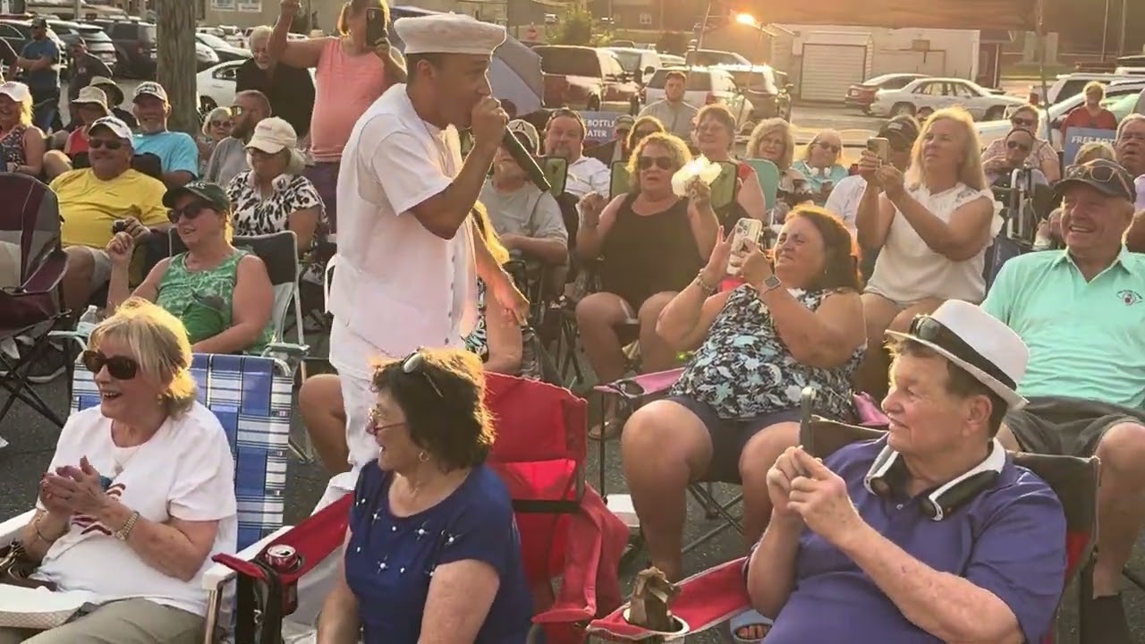 The Tams Featuring Lil Redd perform at Jive After Five in Maiden, NC