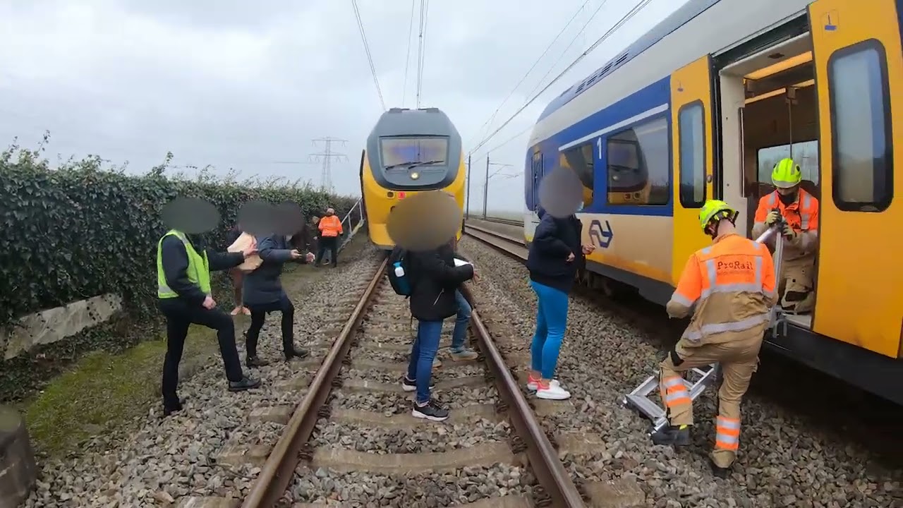 Storm van 11 maart zorgt voor een drukke dag op het spoor. - Incidentenbestrijders #32