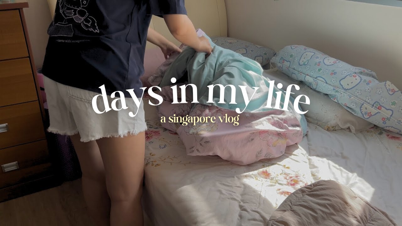 life in singapore: spending lots of time alone, onew fanmeet, retail therapy dates | days in my life