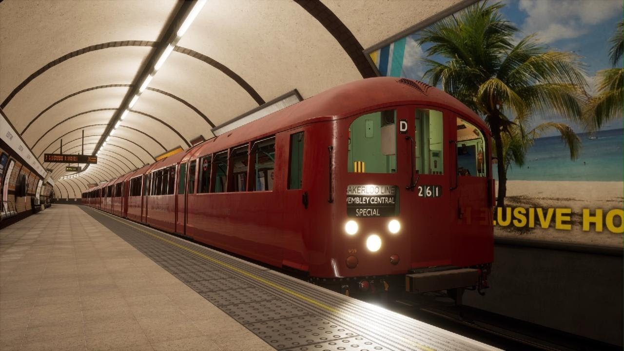 Train Sim World 4 London Underground PS5 Gameplay 1938 Tube Stock