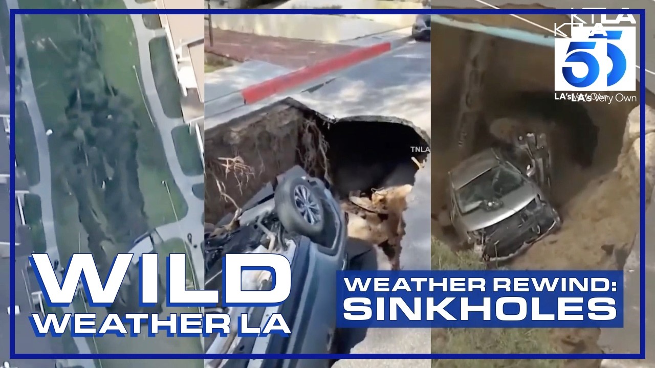 Weather rewind: Sinkholes swallow cars, threaten homes from OC to Ventura | Wild Weather LA