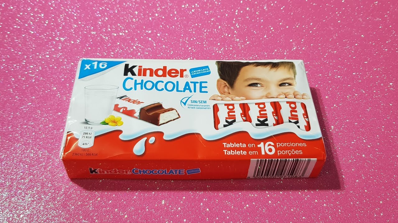 SWEET unboxing/ ASMR amazing Kinder Chocolate