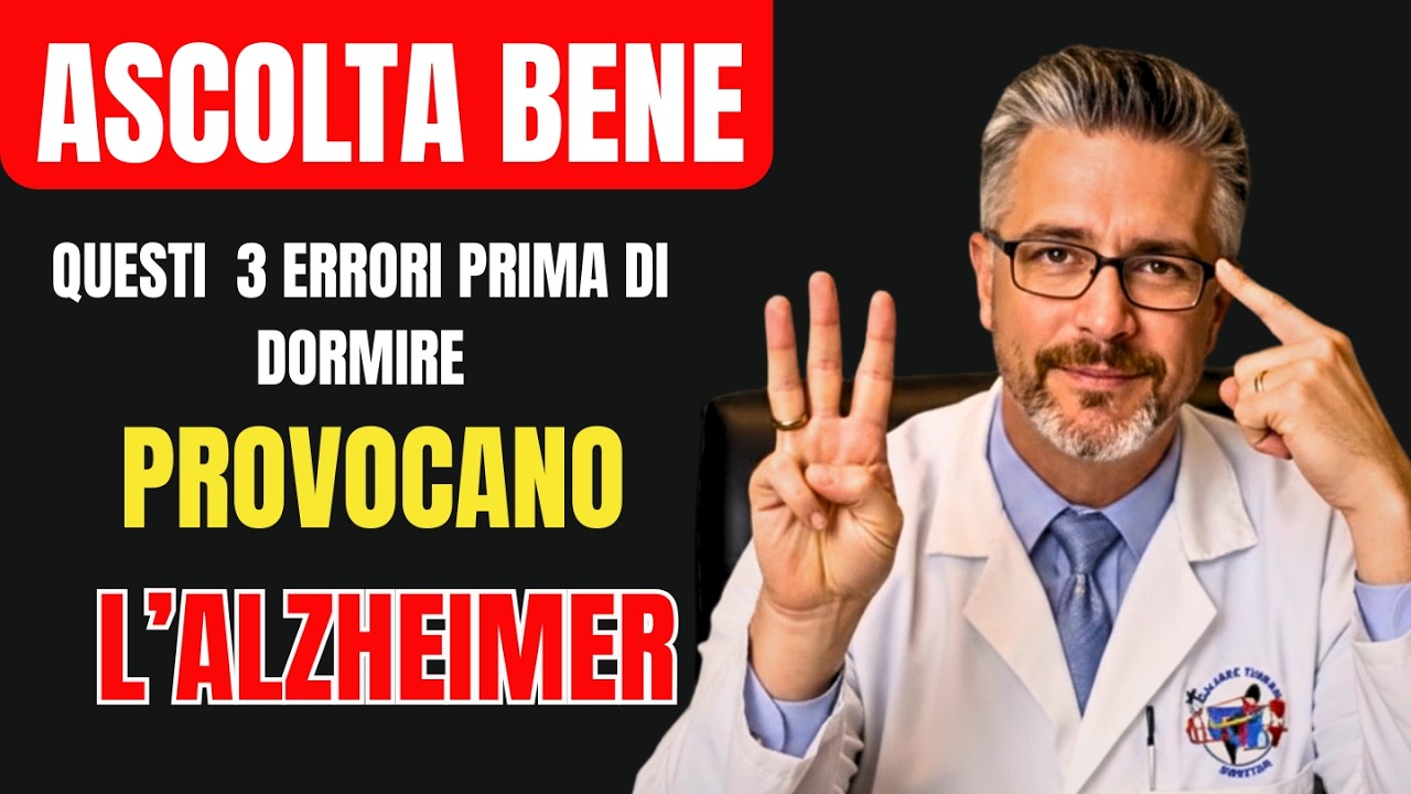 3 Errori Che Distruggono la Tua Memoria Ogni Notte (Dr. Palma)