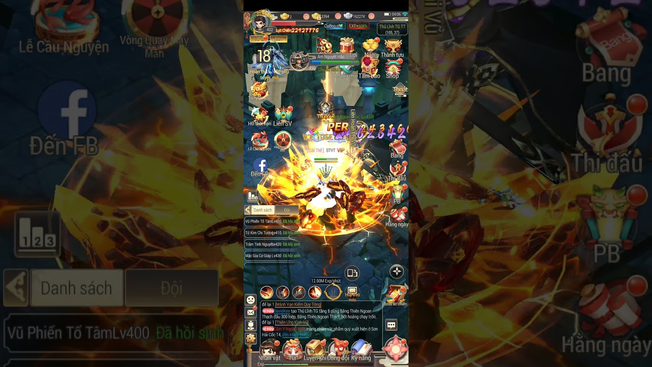 Săn boss thế giới Yong Heroes.