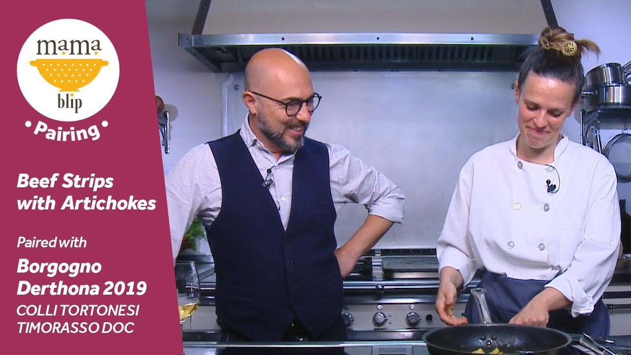 15 Minute Italian Dinner Recipe | Beef Strips with Artichokes | Borgogno Derthona