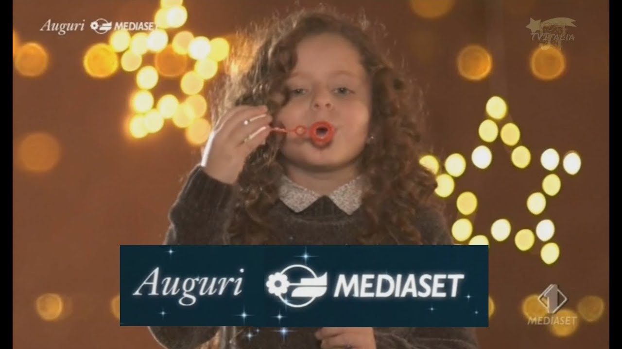 Auguri natalizi da Mediaset - Dicembre 2017 #HD720/50p