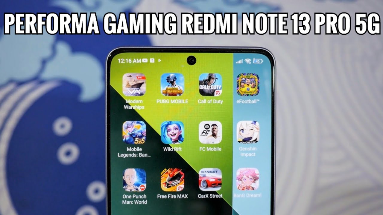 LEBIH BAGUS DARI POCO X6 5G?! SIKSA GAMING REDMI NOTE 13 PRO 5G