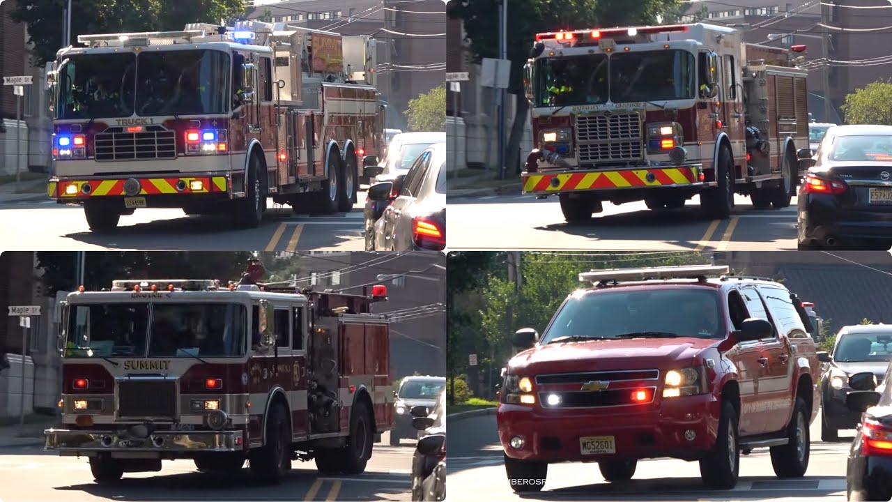 Summit Fire Department responding