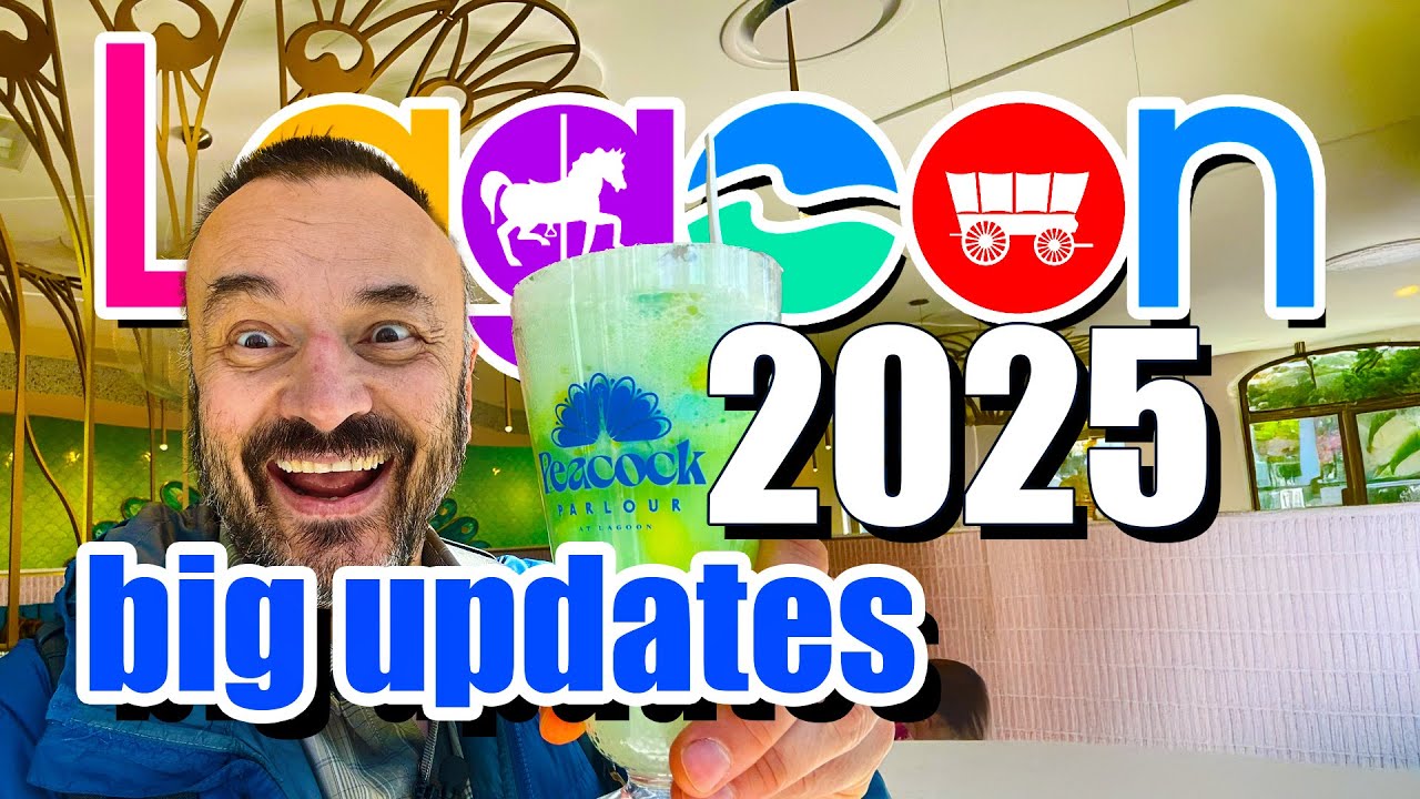 Lagoon Amusement Park, what's new in 2025 season. Rides, Foods, Surprises