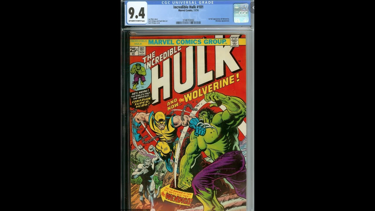 INCREDIBLE SALE? HULK 181 CGC 9.4 SELLS FOR OVER $21,000! THE COLLECTIBLES MARKET IS INSANE!