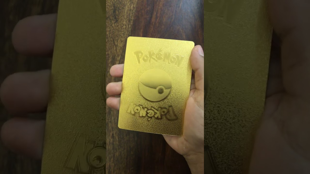 Ultra Pikachu GX - Golden Pok&eacute;mon Card