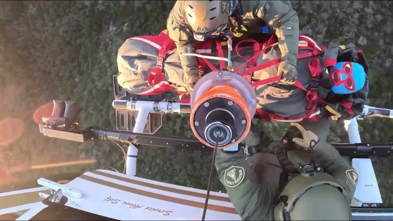 Учения по спасению на подъёмниках, Rescue-9, с новым фельдшером в подразделении