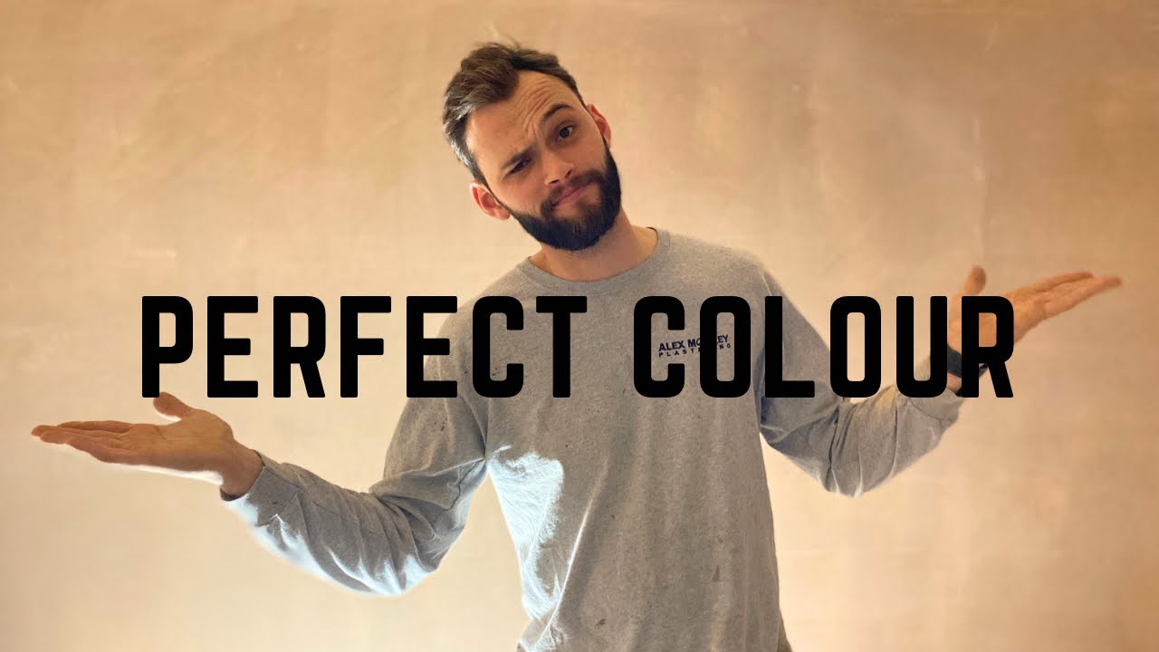 Perfect Colour in YOUR plastering- HOW?