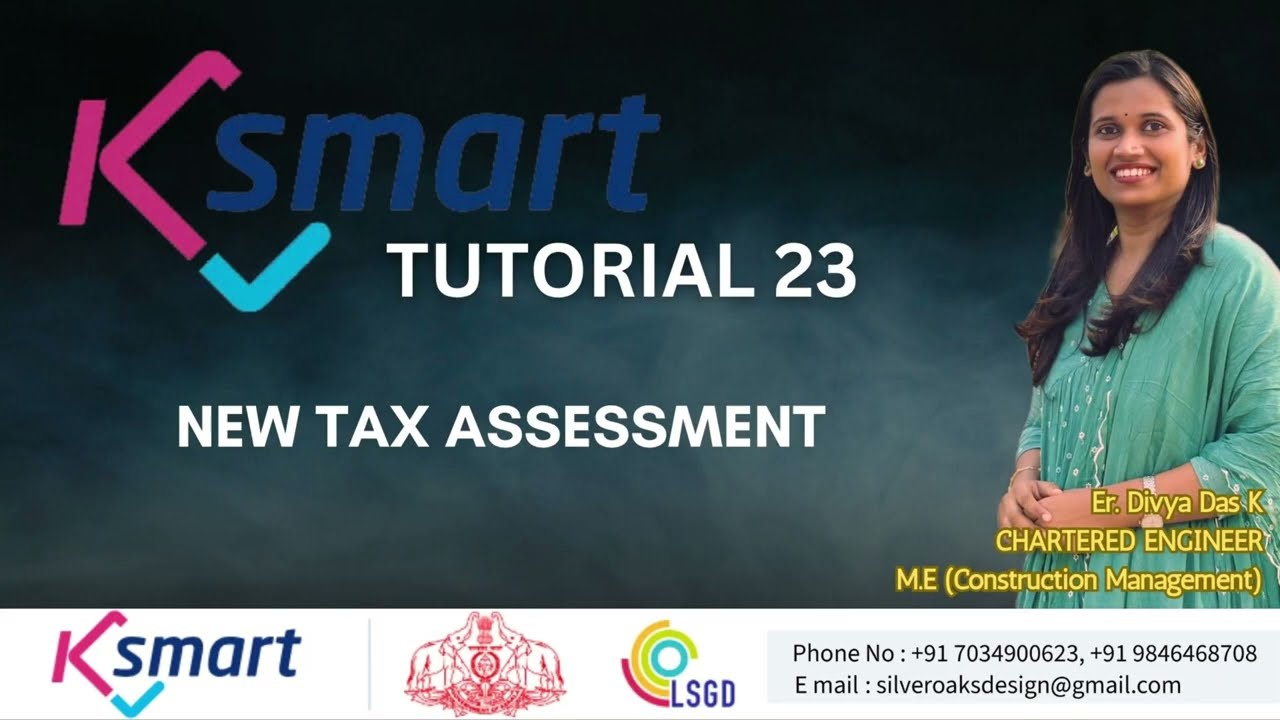 NEW TAX ASSESSMENT| ksmart tutorial Malayalam| #ksmart