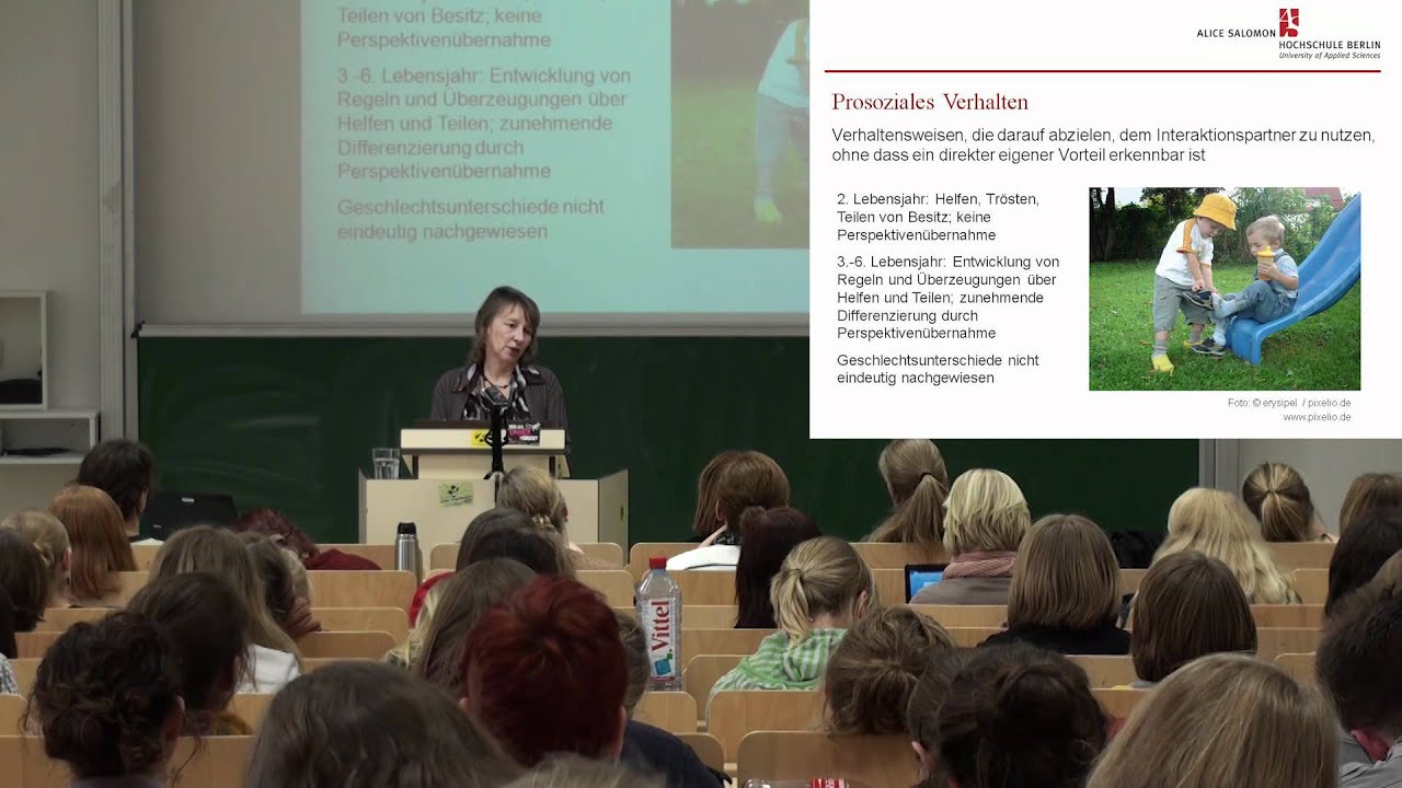 Prof. Dr. Susanne Viernickel: Kinder brauchen Kinder (Vorlesung im Schloss)