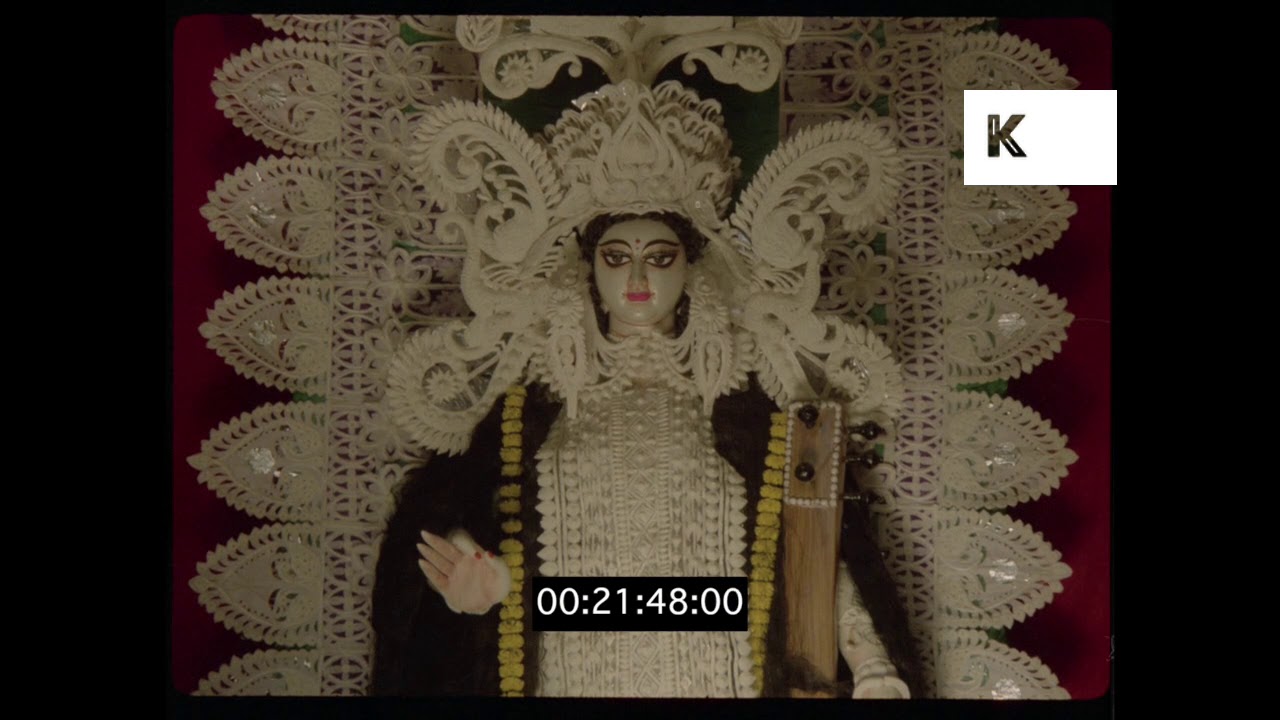 Hindu Statues, India, Religion, 1980s, HD