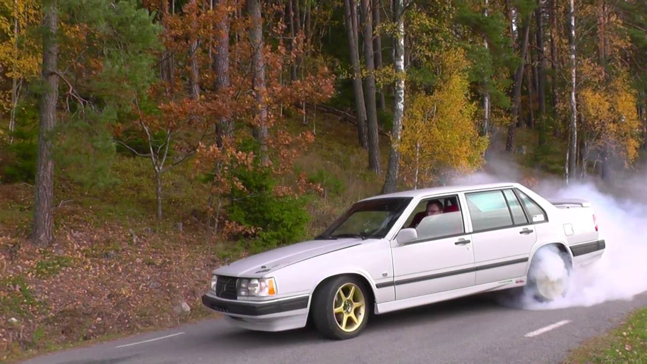 Tuned Volvo 940 Turbo 8V Burnout