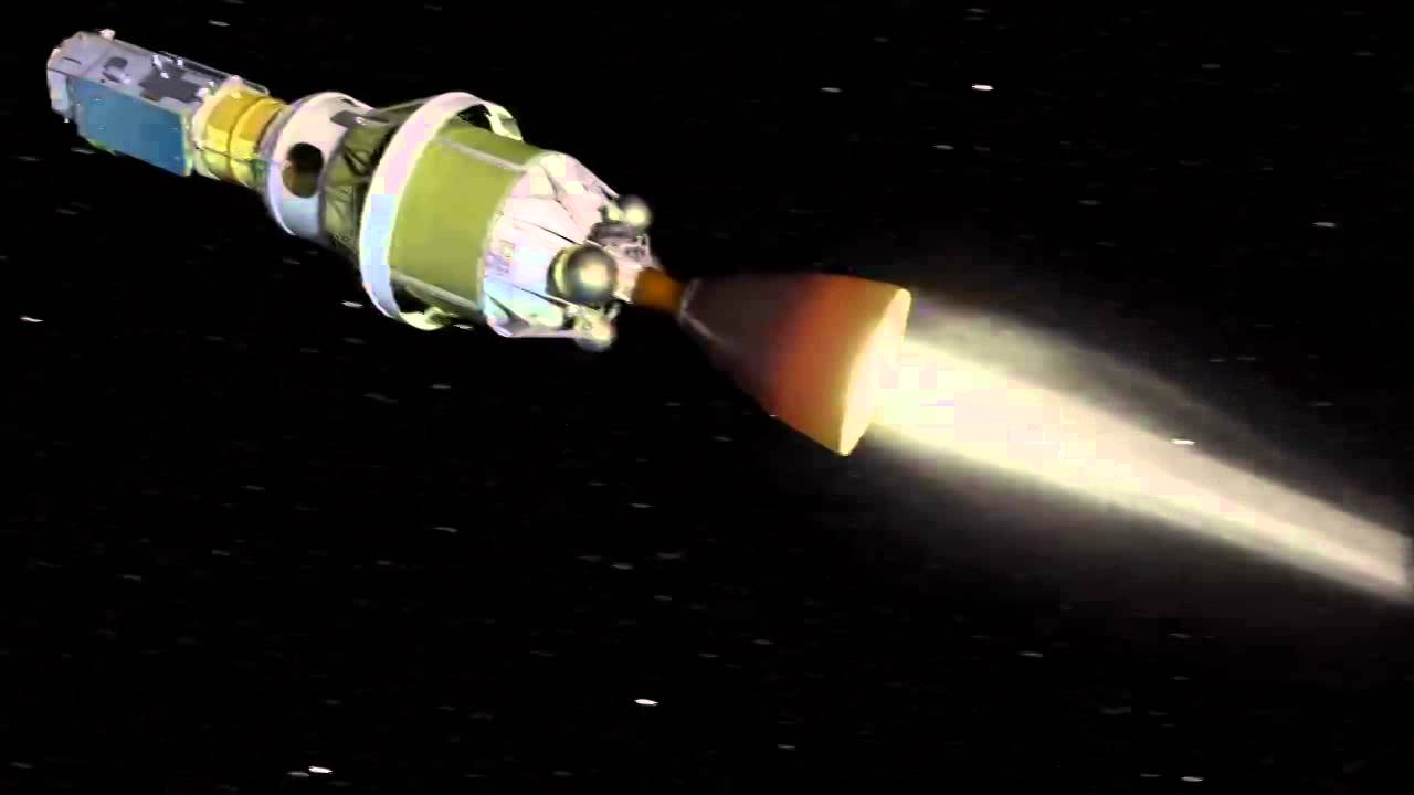 Jettison of Delta II payload fairing