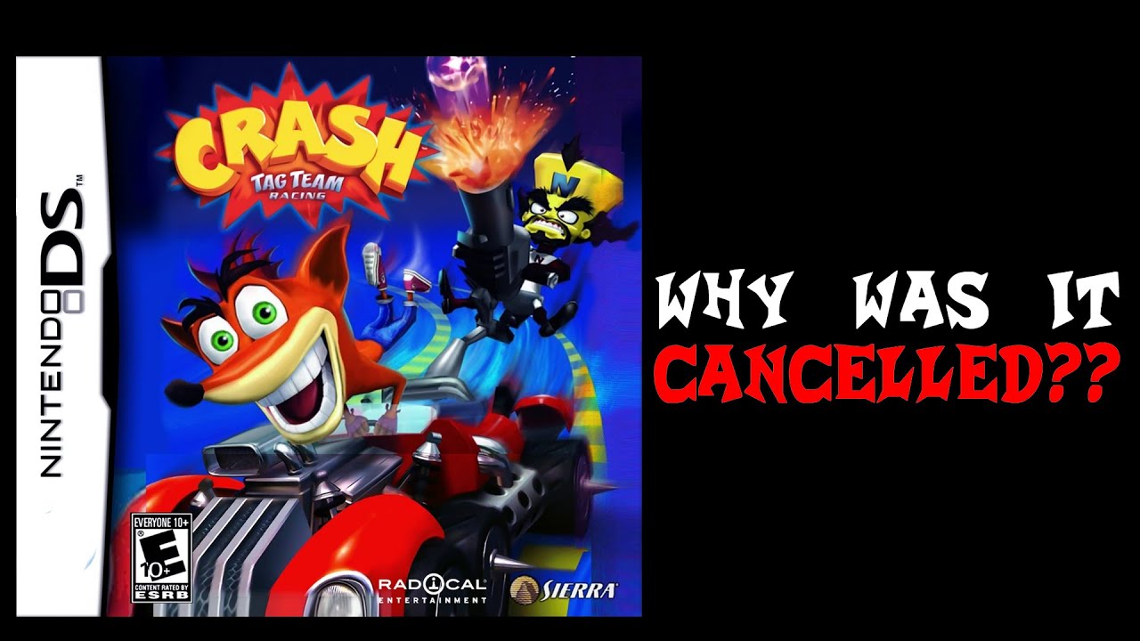 The CANCELLED DS Port of Crash Tag Team Racing