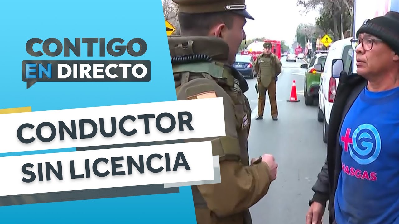 DEBIÓ PASAR LAS LLAVES: Conductor de camión del gas no tenía licencia - Contigo en Directo