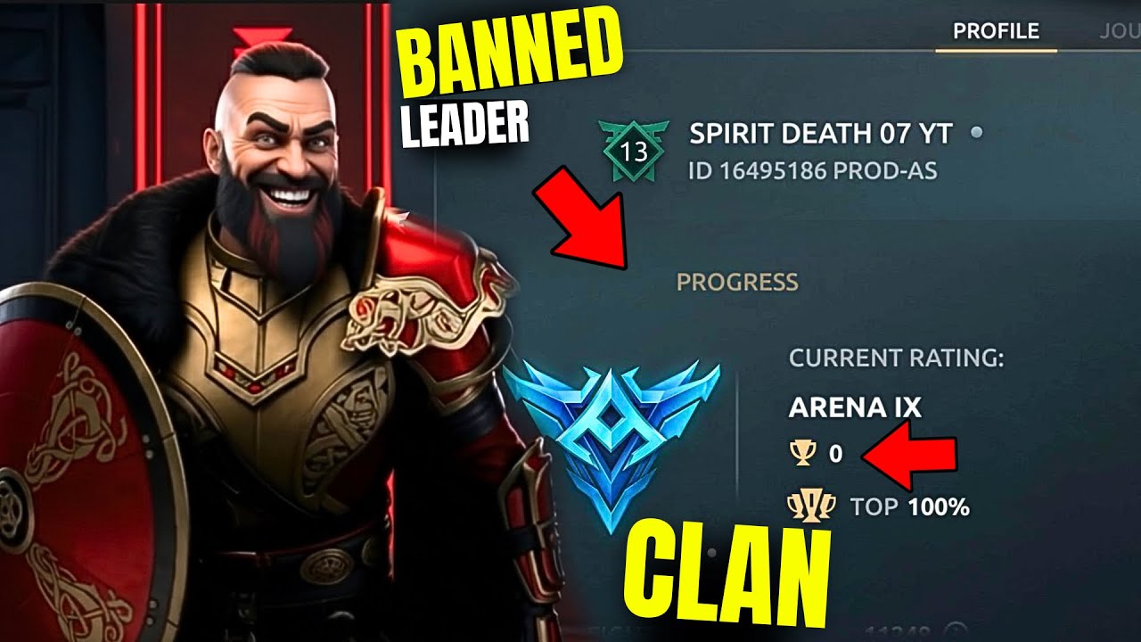 Why This Clan Player is soo ch##iya ? 😆 | shadow fight arena 