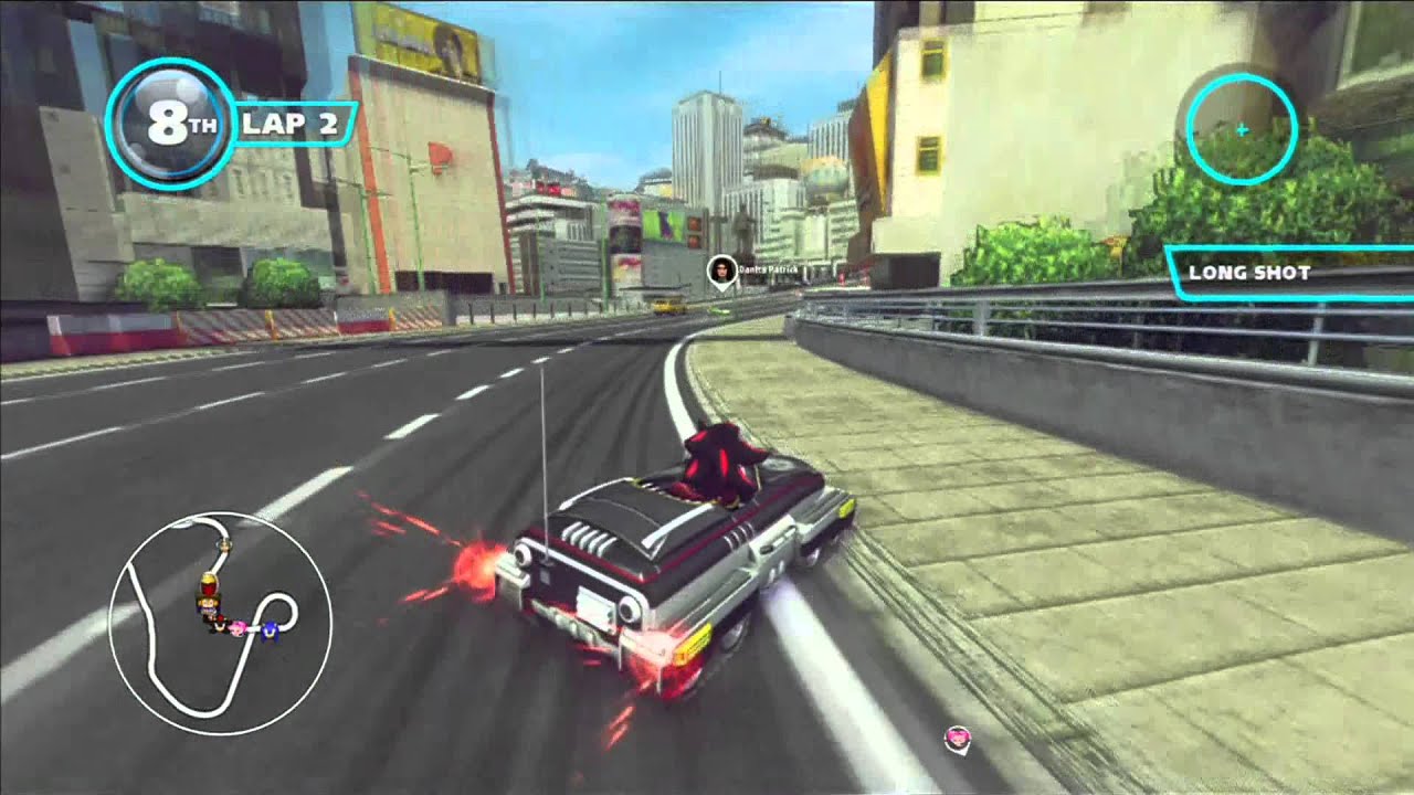 Sonic & All Stars Racing Transformed: Shibuya Downtown [1080 HD]