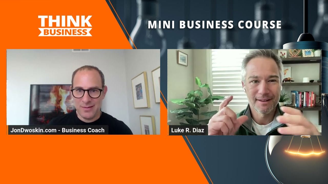 Jon Dwoskin's Mini Business Course: Getting Started with Angel Investing with Luke Diaz