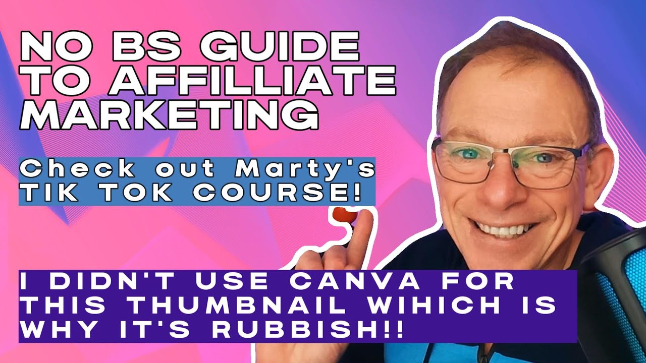 No BS Guide to Affilate Reviewers  PLUS Make money on TIK TOK (Great course I'm doing!)