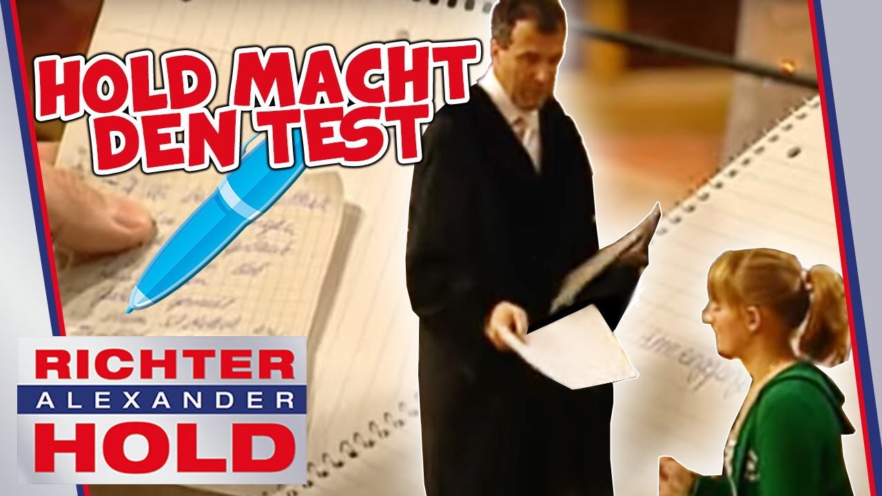 DIKTAT IM GERICHT? 📝 Hold macht den Ultimativen Test 🖋👨‍⚖️ | 2/2 | Richter Alexander Hold