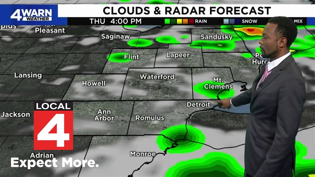 Tracking Thursday showers amid drought in Metro Detroit with more rain on the way