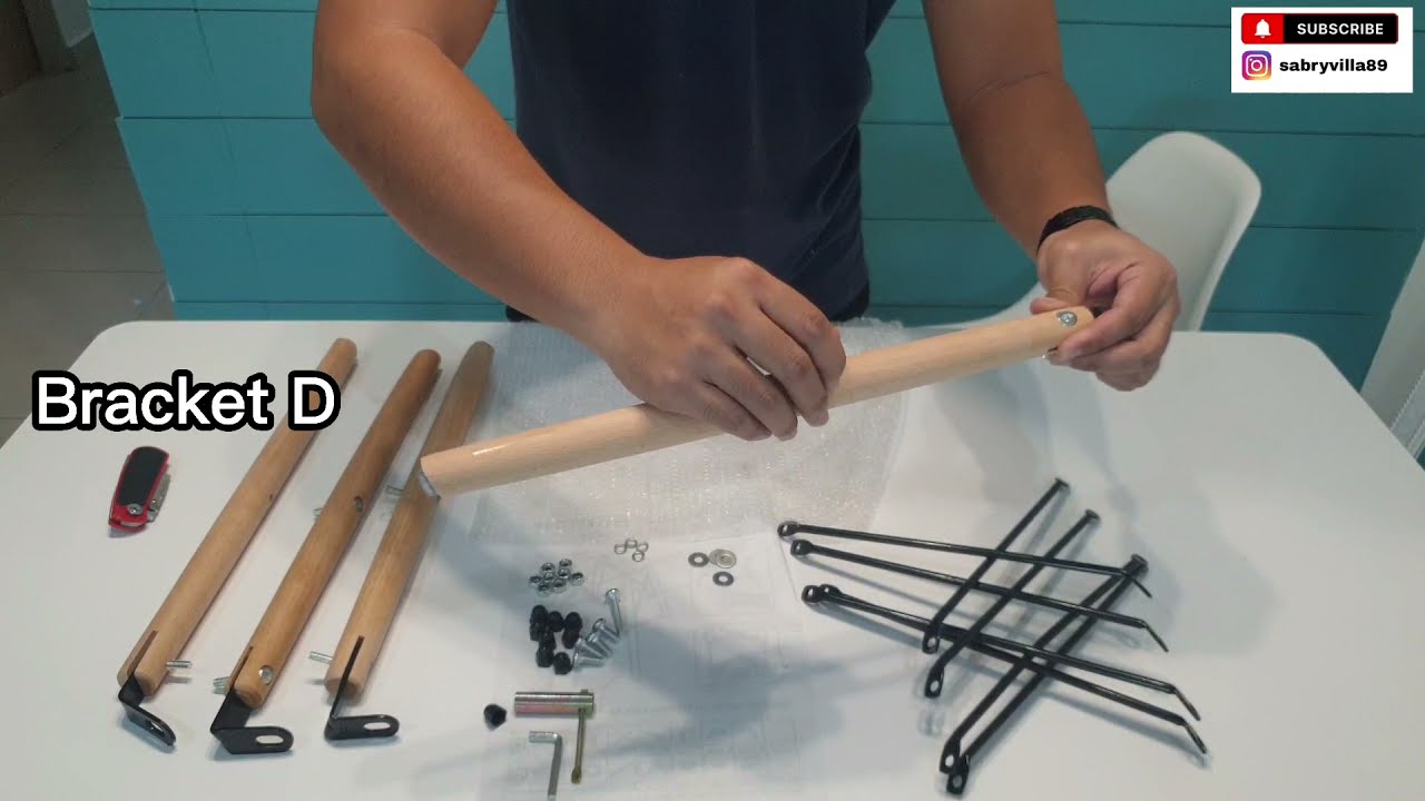 Eames Chair Installation Guide (Z1007) || Tutorial Cara Pasang Kerusi Eames