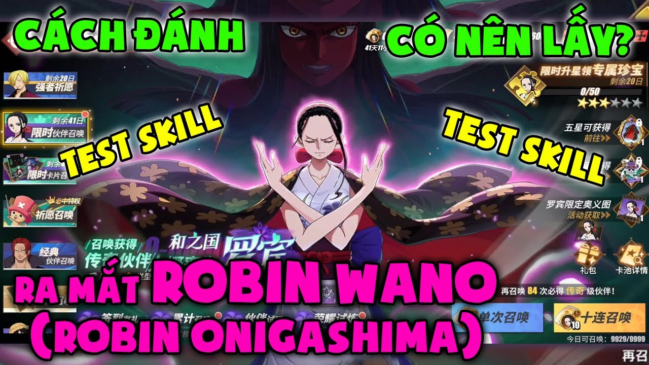 Подробный обзор PVE и PVP Робина Уоно — неожиданно сильные результаты | One Piece Fighting Path
