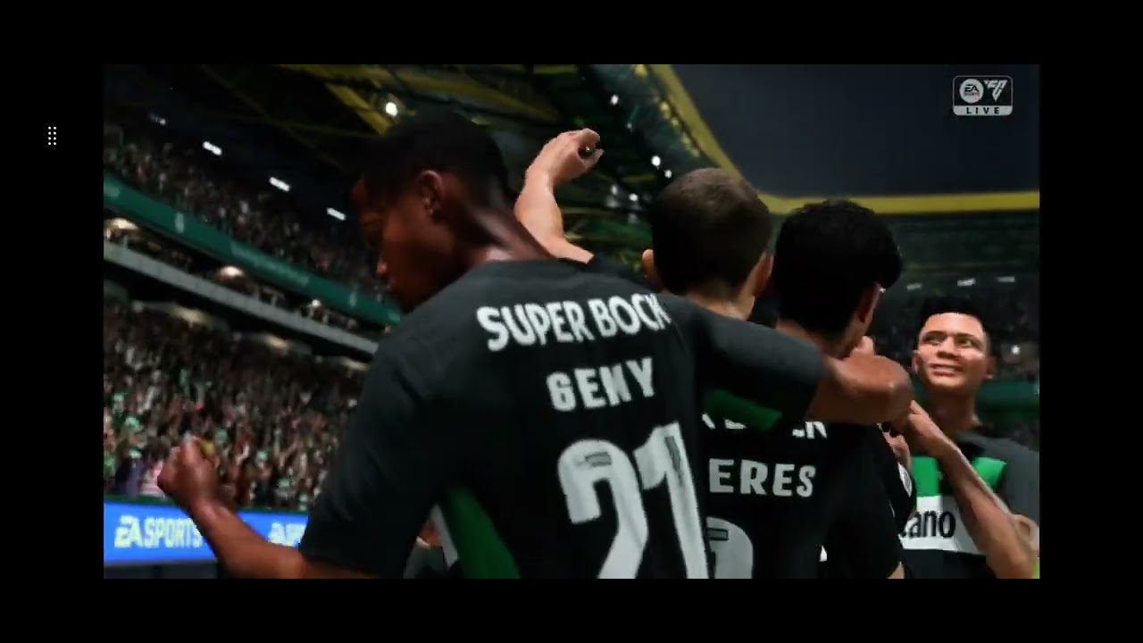 Fc25 player career - sporting cp vs sc braga Full gameplay