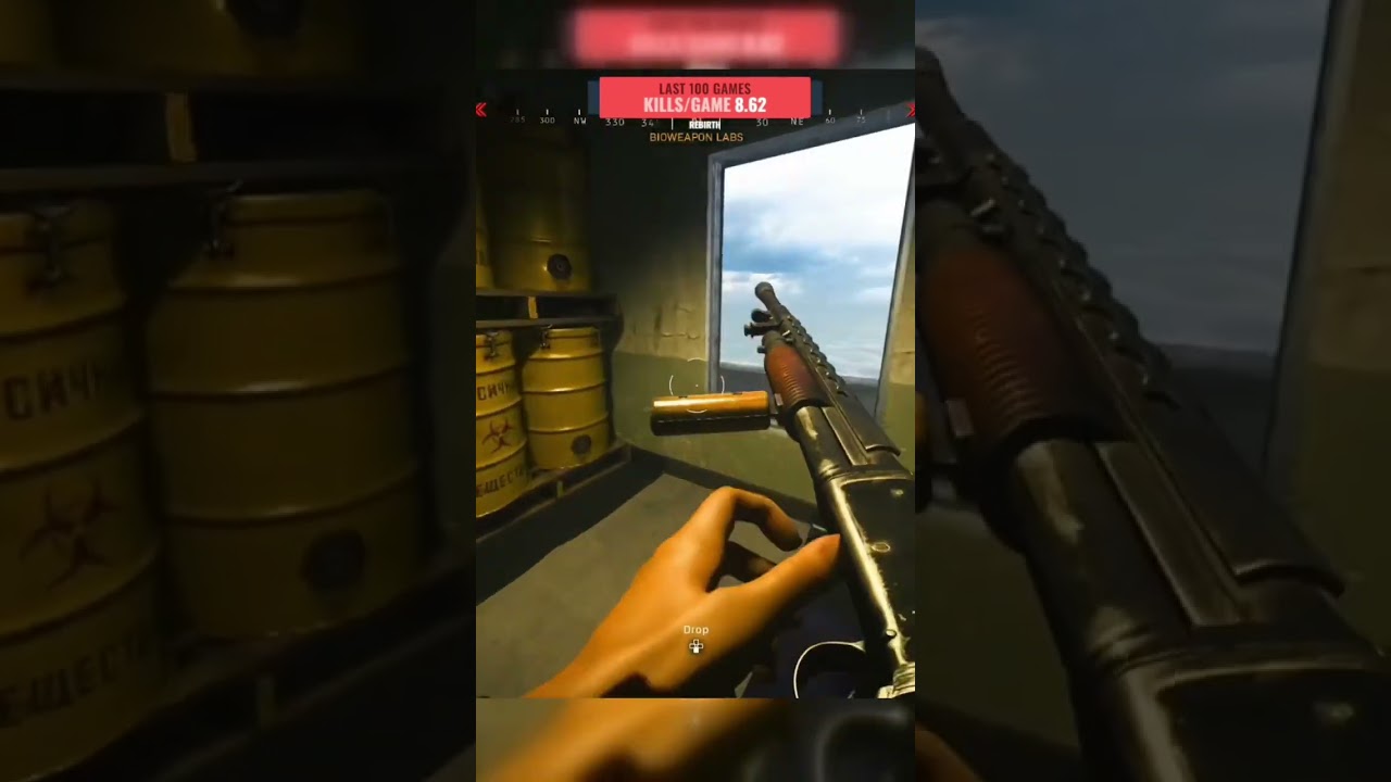 The * One Shot * Combat Shotgun in Warzone🤯 Best Shotgun❓#shorts