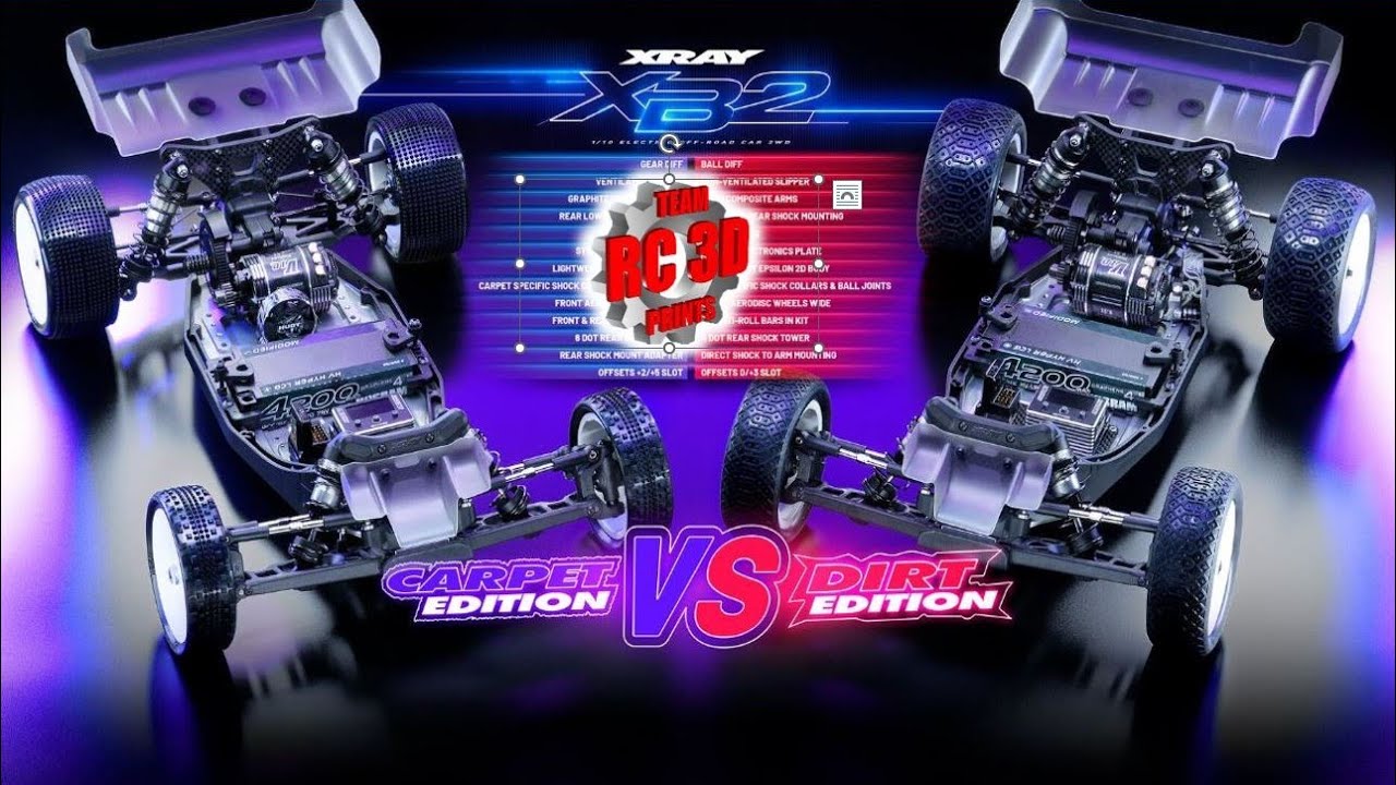 В чем разница между версиями XRay XB2-26 dirt и carper?