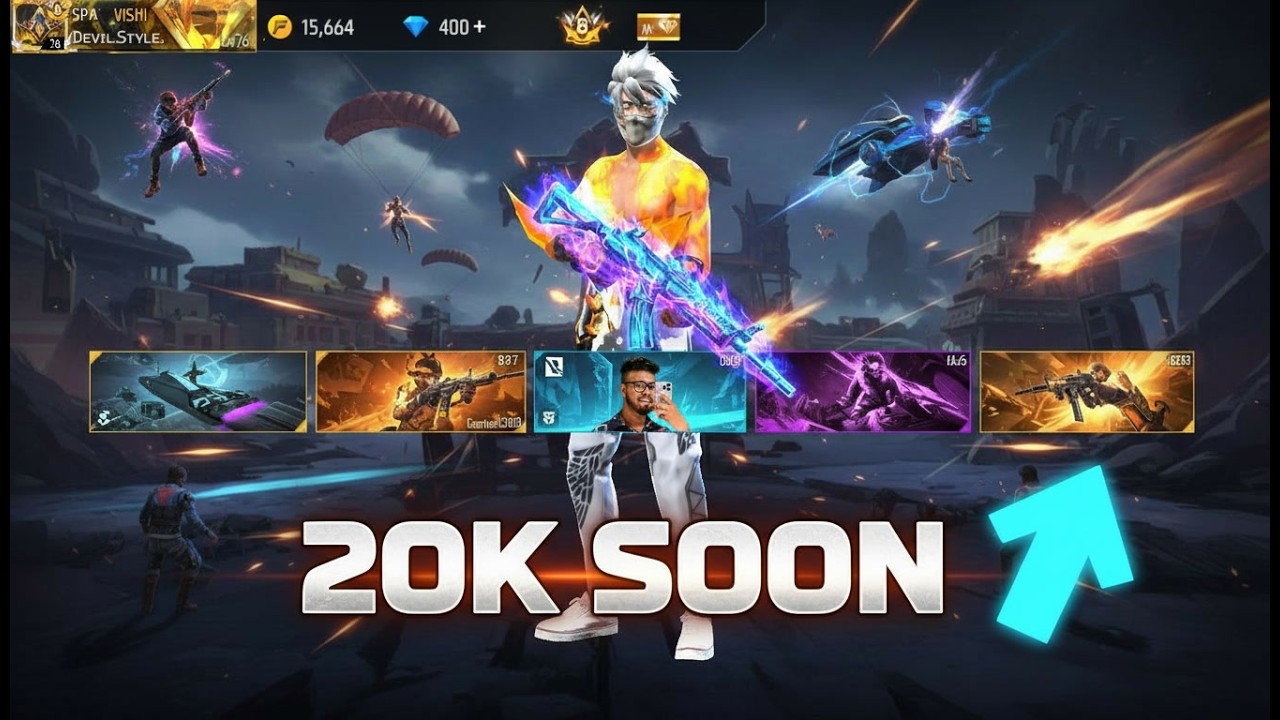 🔴 ඔන්න යාලුවේ මන් ආවා 😍🌝❤️| ROAD TO 20K SUBSCRIBE#day11 #freefireshorts #gaming #fflive
