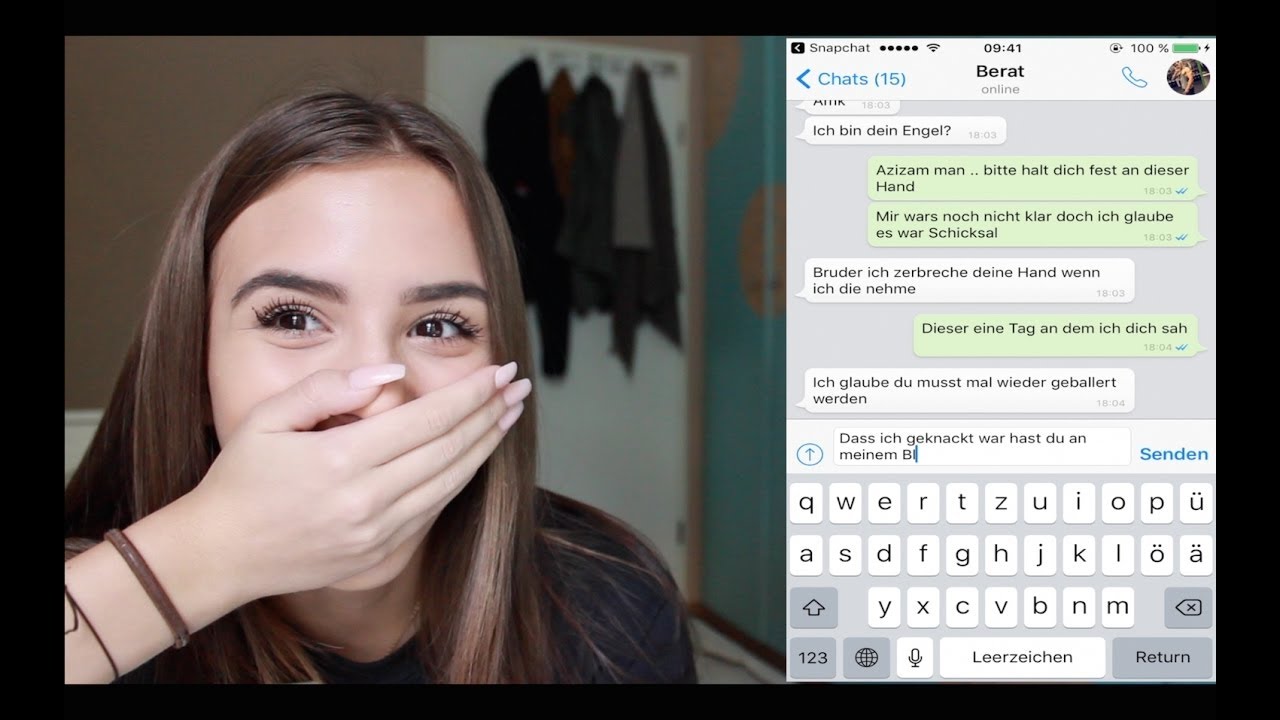 WHATSAPP PRANK AN FREUND (unerwartete Reaktion) I Jasminazizam