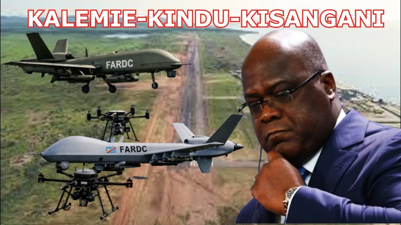 03.02.2026 nijoro, DRONE ZA FARDC INKUBA YAZIRIMBURIYE RIMWE I KALEMIE, KISANGANI NA KINDU.......