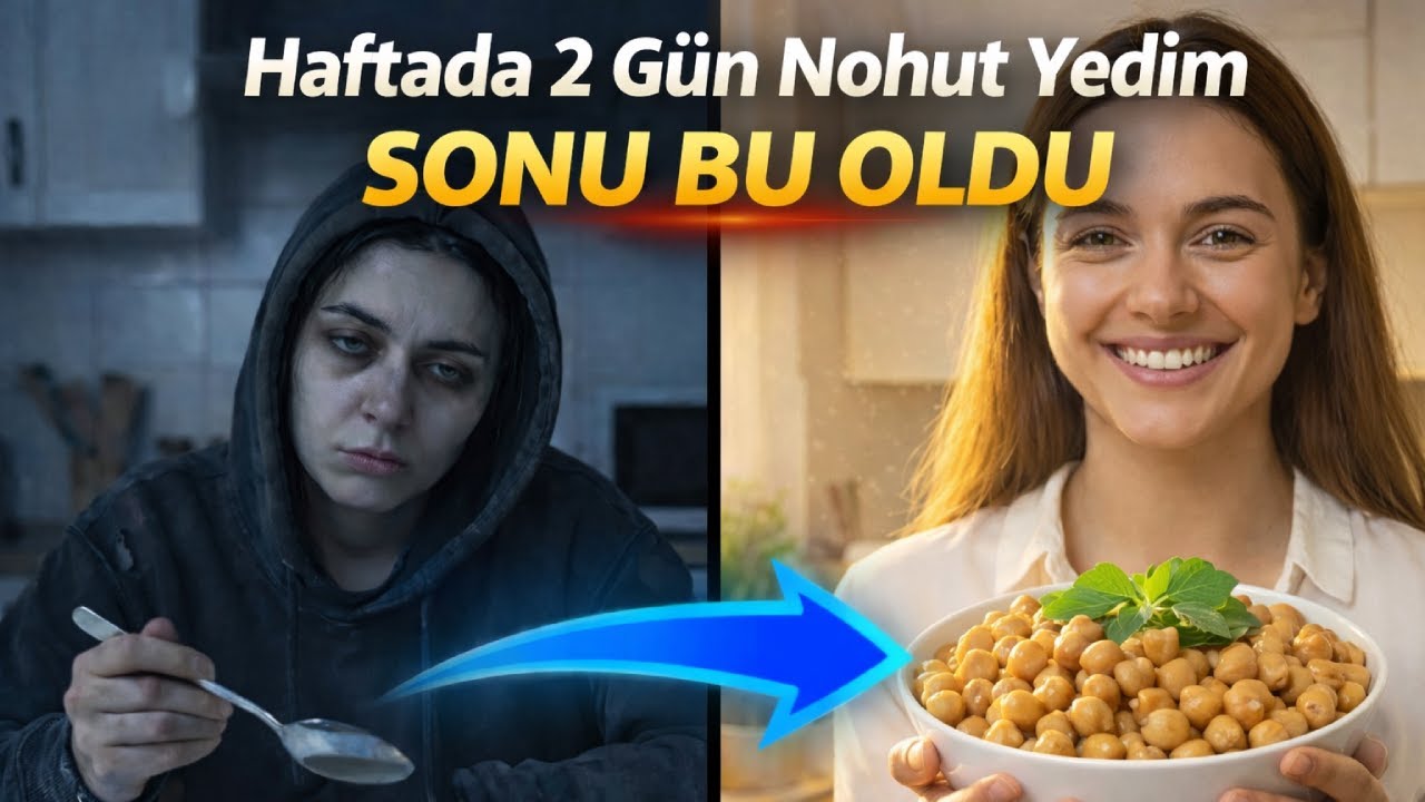 BİTKİSEL KOLAJEN DEPOSU! Haftada 2 Gün Nohut Yemenin Vücuttaki Şaşırtıcı Etkileri