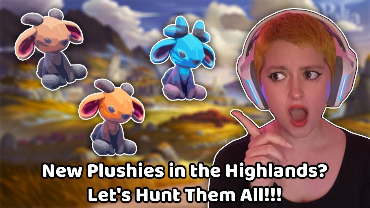 ✨ Hunting Every New Plushie in the Royal Highlands! | Palia Live