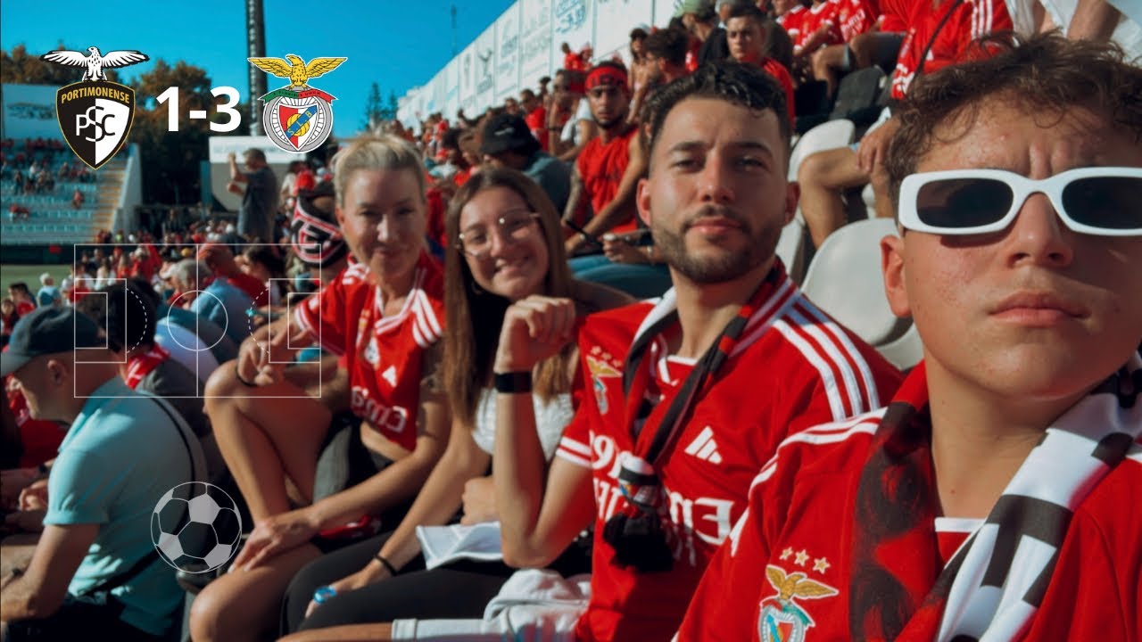 VLOG: PORTIMONENSE VS BENFICA // NUNA EMÍDIO