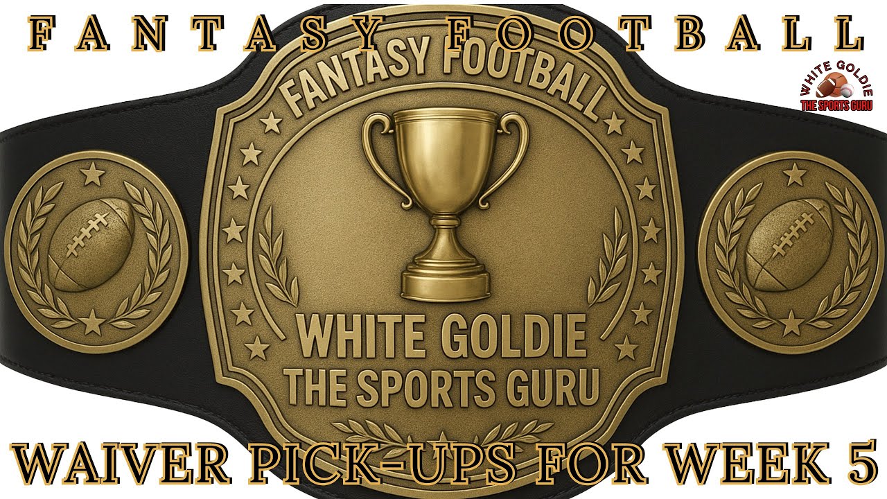 NFL Fantasy Football 2025: Week 5 Waiver Watch