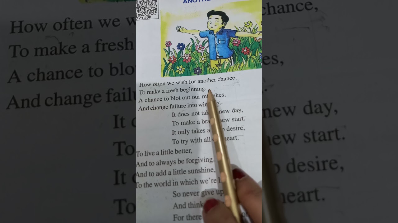 Class 8- Lesson 1 Another Chance